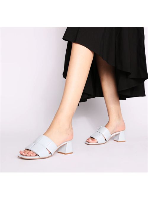 Sandalo Malindi con tacco e intreccio Tosca Blu TOSCA BLU | SS2622S220C32